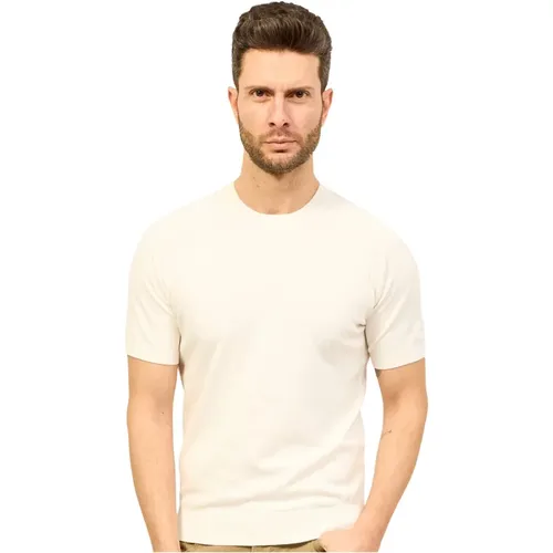 Short Sleeve Cotton T-shirt , male, Sizes: 2XL - Gran Sasso - Modalova