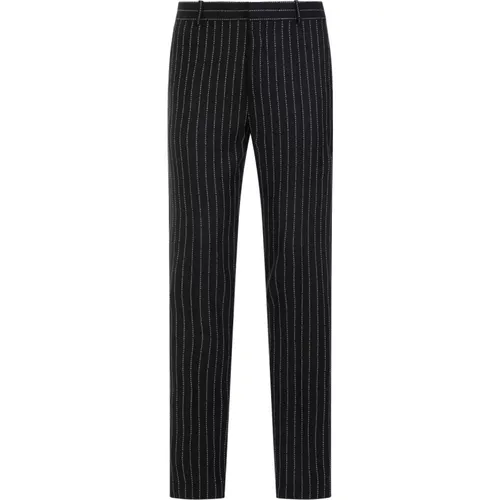 Wool Pinstripe Pants , male, Sizes: L - alexander mcqueen - Modalova