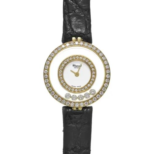 Pre-owned Yellow Gold watches , female, Sizes: ONE SIZE - Chopard Pre-owned - Modalova