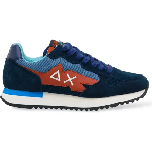 Italian Style Running Shoes , male, Sizes: 9 UK - Sun68 - Modalova