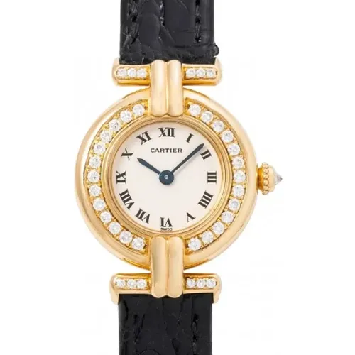 Pre-owned Stainless Steel watches , female, Sizes: ONE SIZE - Cartier Vintage - Modalova