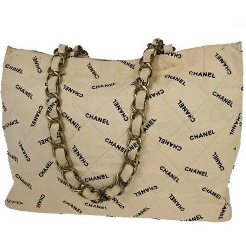 Pre-owned Canvas chanel-bags , female, Sizes: ONE SIZE - Chanel Vintage - Modalova