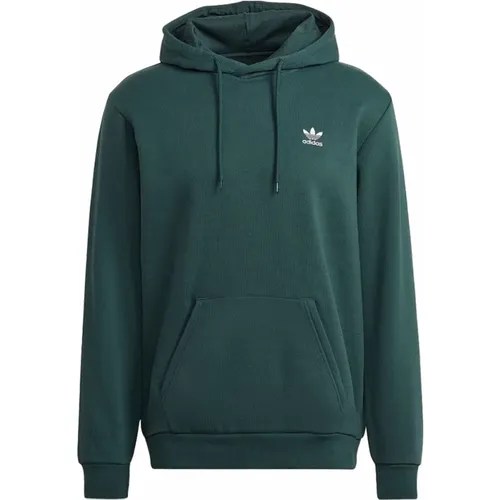 Gemütlicher Grüner Hoodie für Männer , Herren, Größe: XL - Adidas - Modalova