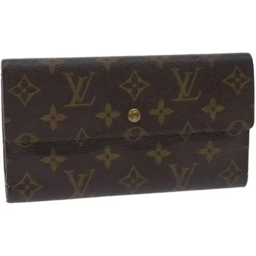 Pre-owned Canvas wallets , female, Sizes: ONE SIZE - Louis Vuitton Vintage - Modalova