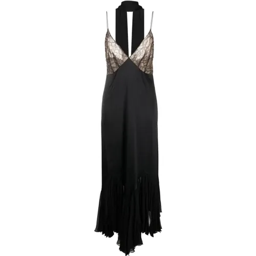 Candita Silk Slip Dress , female, Sizes: S, XL - Khaite - Modalova