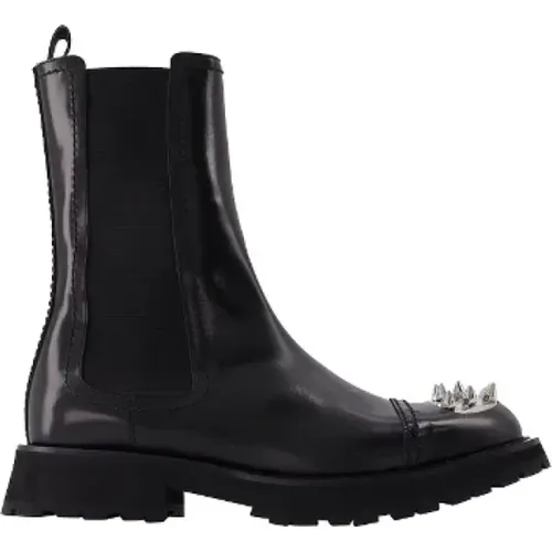 Pre-owned Leder boots - Alexander McQueen Pre-owned - Modalova