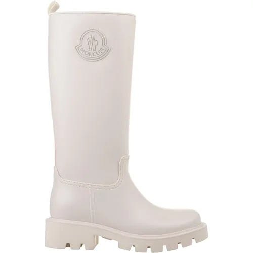 Waterproof Knee-High Boots Kickstream , female, Sizes: 3 UK, 6 UK - Moncler - Modalova