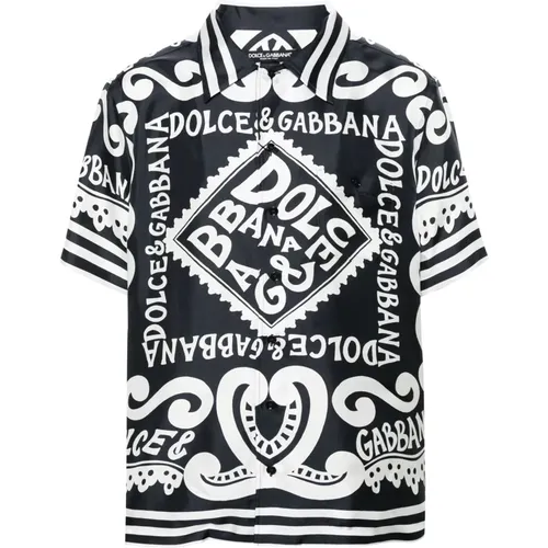 Schwarze Hemden für Männer - Dolce & Gabbana - Modalova