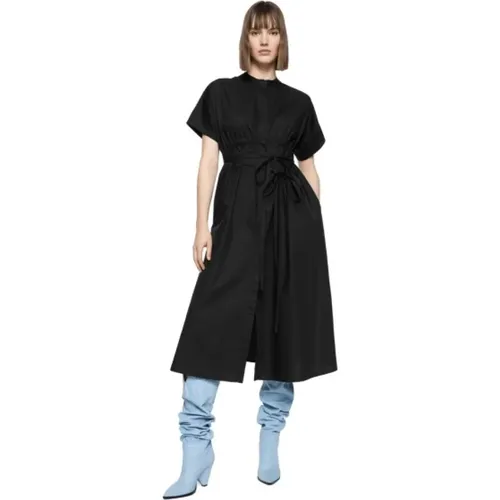 Elegantes Schwarzes Kleid für Frauen - Dondup - Modalova