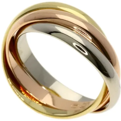 Pre-owned Rose Gold rings , female, Sizes: ONE SIZE - Cartier Vintage - Modalova