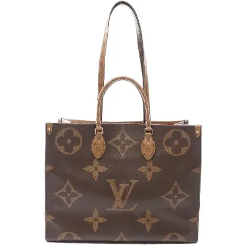 Pre-owned Canvas handbags , female, Sizes: ONE SIZE - Louis Vuitton Vintage - Modalova