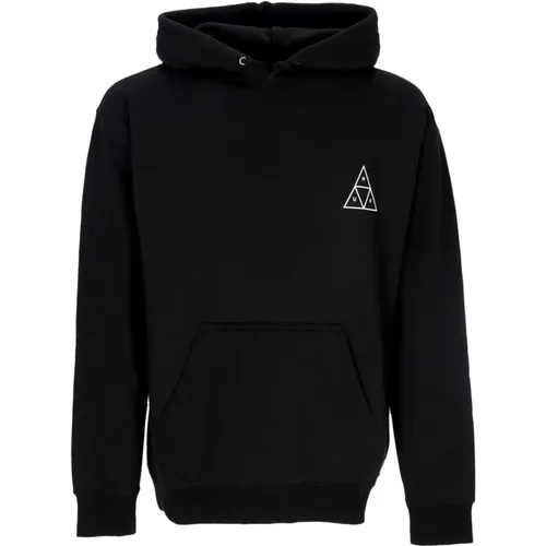 Schwarzes Triple Triangle Hoodie Set , Herren, Größe: M - HUF - Modalova