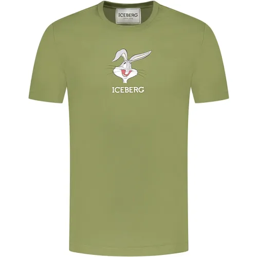 Grünes Baumwoll-T-Shirt 31 Kollektion - Iceberg - Modalova