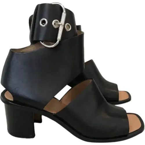 Pre-owned Leather sandals , female, Sizes: 4 UK - Celine Vintage - Modalova