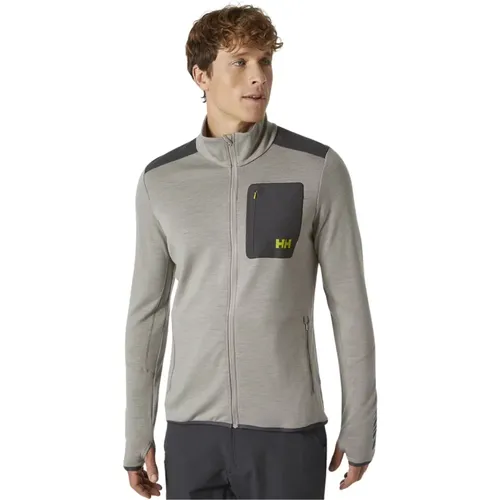 Merino Midlayer Jacke , Herren, Größe: XL - Helly Hansen - Modalova