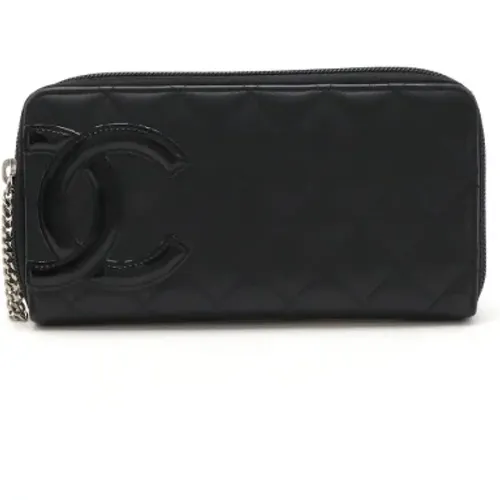 Pre-owned Leather wallets , female, Sizes: ONE SIZE - Chanel Vintage - Modalova