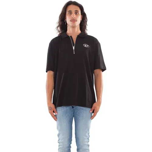 Oval D Polo Shirt , Herren, Größe: L - Diesel - Modalova