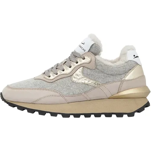 Sneakers Qwark Hype FUR Woman , Damen, Größe: 35 EU - Voile blanche - Modalova