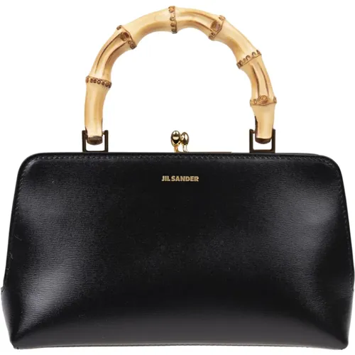 Goji Bamboo Mini Bag , female, Sizes: ONE SIZE - Jil Sander - Modalova