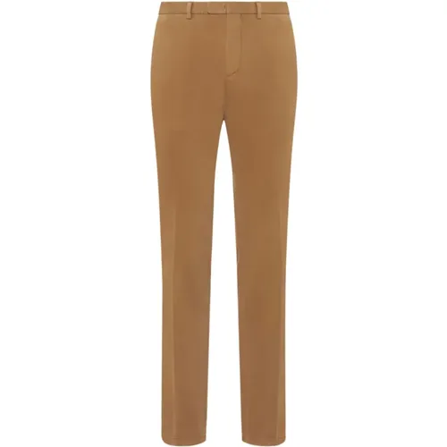 Stretch Baumwoll Chino Hose , Herren, Größe: S - Boglioli - Modalova