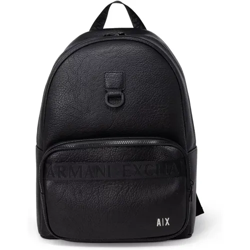 Backpack , male, Sizes: ONE SIZE - Armani Exchange - Modalova
