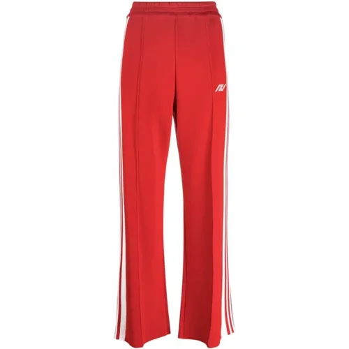 Sportliche Rote Sweatpants Autry - Autry - Modalova
