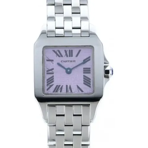 Pre-owned Metal watches , female, Sizes: ONE SIZE - Cartier Vintage - Modalova