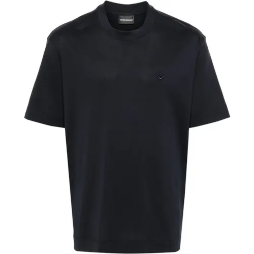 Stylish Men's T-Shirts & Polos Collection , male, Sizes: XL, L, M - Emporio Armani - Modalova