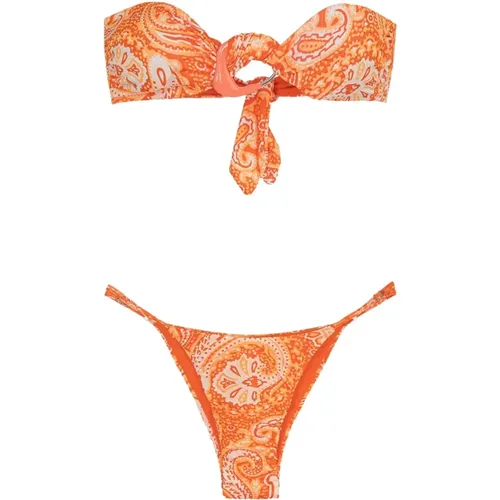 Bikini Fascia E Slip Brasiliano Regolabile Sunrise , Damen, Größe: M - F**k - Modalova