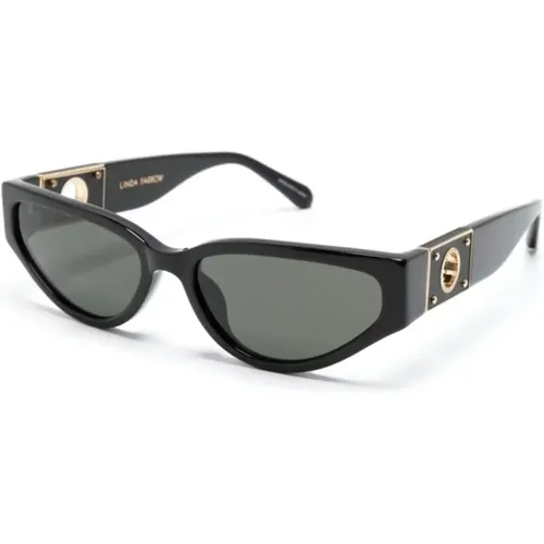 Sunglasses for Everyday Use , female, Sizes: 57 MM - Linda Farrow - Modalova