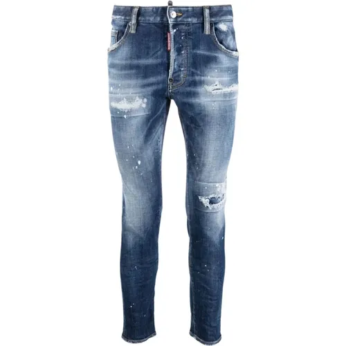 Skinny Denim Jeans , Herren, Größe: M - Dsquared2 - Modalova