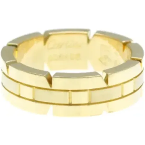 Pre-owned Gold rings , female, Sizes: ONE SIZE - Cartier Vintage - Modalova