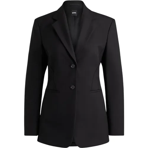 Long Jacket Jizena , female, Sizes: 3XL, 4XL, 2XL, XL - Hugo Boss - Modalova