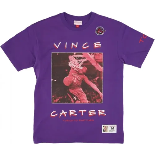 NBA Vintage Logo Tee Vince Carter - Mitchell & Ness - Modalova