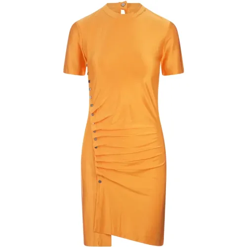 Slim-Fit Mini Dress , female, Sizes: S - Paco Rabanne - Modalova