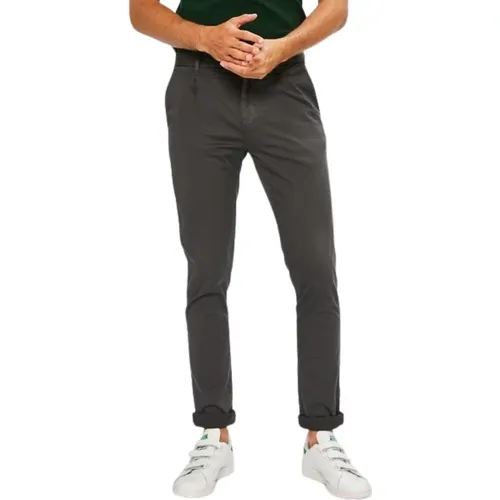 Graue Chino Cargo Hose Slim Fit - Calvin Klein - Modalova