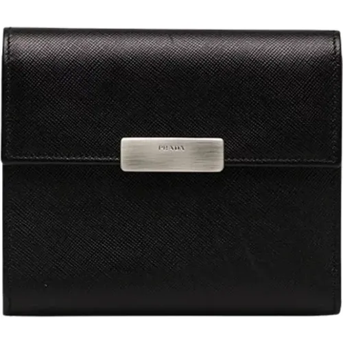 Pre-owned Leather wallets , female, Sizes: ONE SIZE - Prada Vintage - Modalova