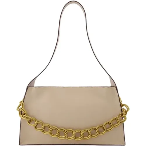 Kesme Bag in Ivory Leather , female, Sizes: ONE SIZE - Manu Atelier - Modalova