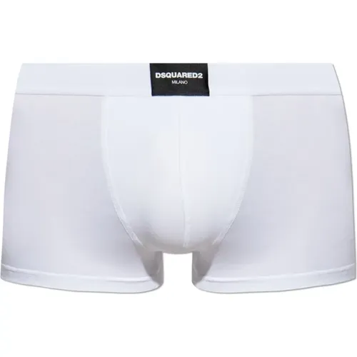 Cotton boxers with logo , male, Sizes: XL, S - Dsquared2 - Modalova