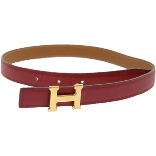 Pre-owned Leather belts , female, Sizes: ONE SIZE - Hermès Vintage - Modalova