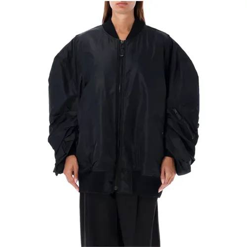 Oversized Bomberjacke Schwarz Aw24 - Junya Watanabe - Modalova