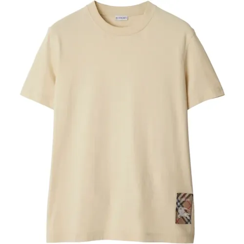 Stilvolle T-Shirts und Polos , Herren, Größe: 2XL - Burberry - Modalova