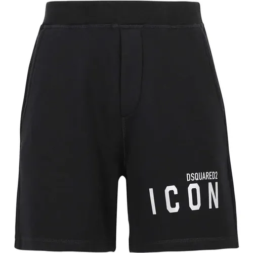 Casual Bermuda Shorts , male, Sizes: L, S - Dsquared2 - Modalova