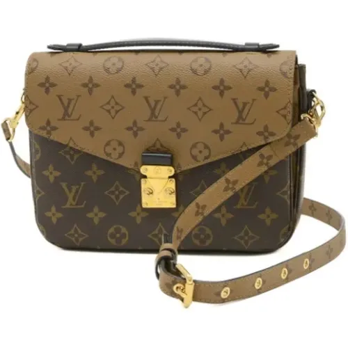 Pre-owned Canvas shoulder-bags , female, Sizes: ONE SIZE - Louis Vuitton Vintage - Modalova