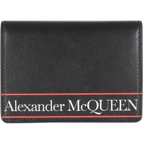 Kartenhalter mit Logo , Herren, Größe: ONE Size - alexander mcqueen - Modalova
