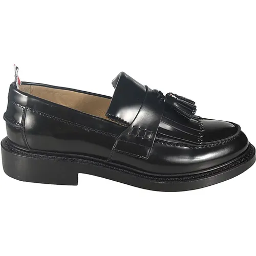 Leather Tassel Loafers , female, Sizes: 4 UK, 6 UK, 3 UK - Thom Browne - Modalova