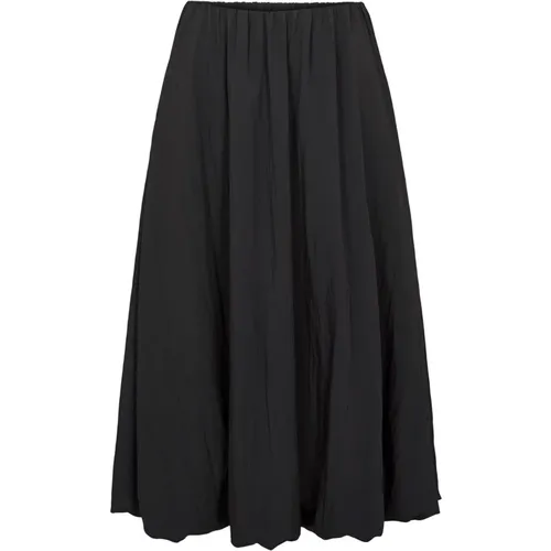 Balloon Skirt Elegant Midi Length , female, Sizes: XL, L, S, XS, M - RUE de Femme - Modalova