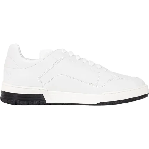 Casual Leather Sneakers , male, Sizes: 7 UK, 9 UK - Moschino - Modalova