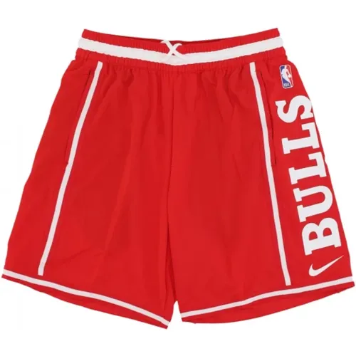 NBA Dna+ Basketball Shorts Rot/Weiß , Herren, Größe: XL - Nike - Modalova