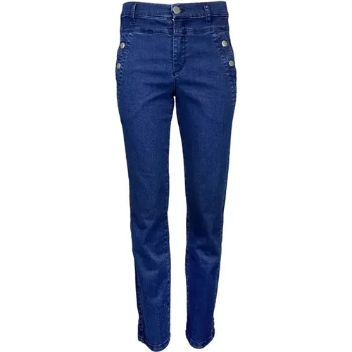 Passende Denim-Jeans , Damen, Größe: 2XL - 2-Biz - Modalova